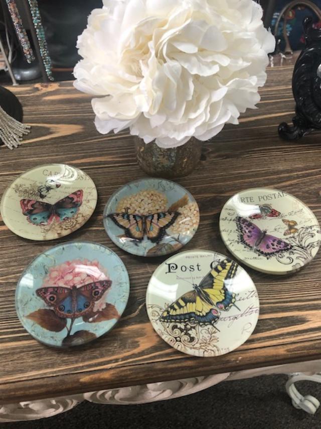 Beautiful Butterfly Trinket Dish
