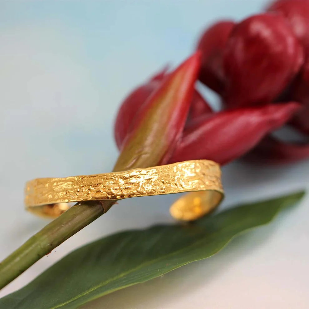 18K Gold Vermeil Makiki Cuff Bracelet